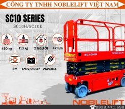 THANG NÂNG ĐIỆN 8M NOBLELIFT SC10H|SC10E